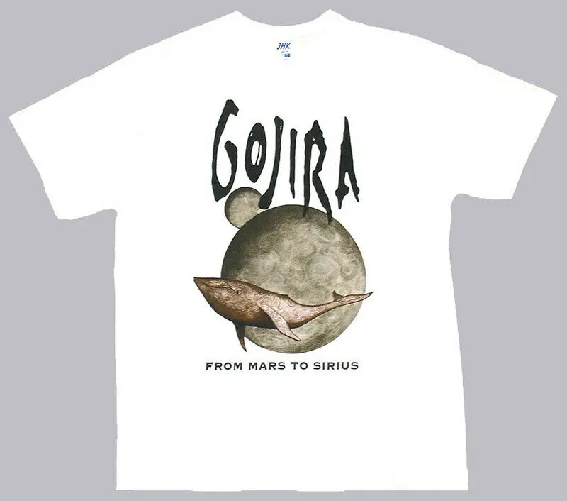 

Белая футболка GOJIRA от Марса до Сирия