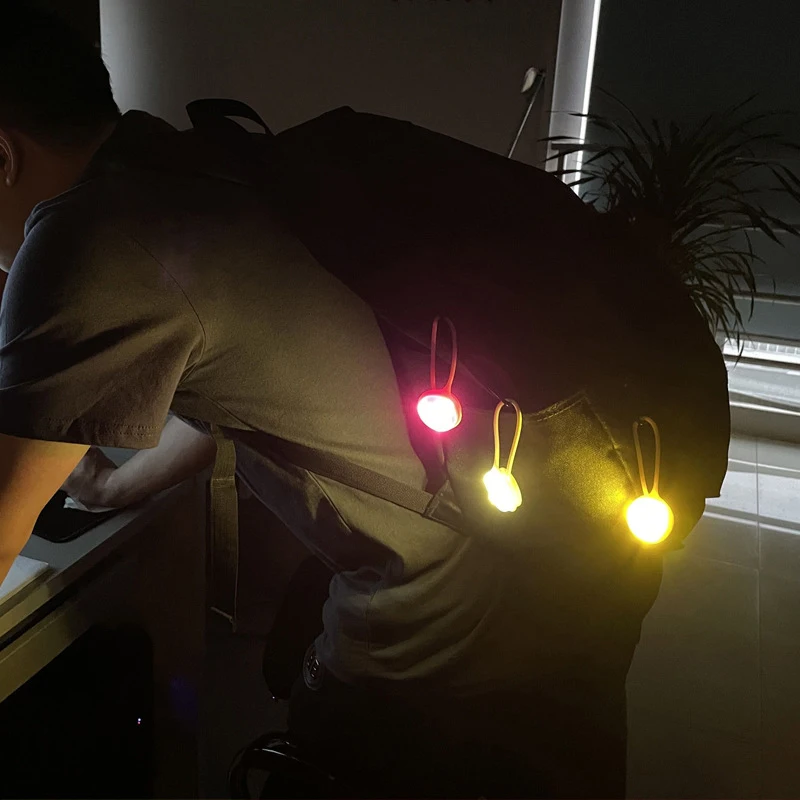 

LED Taillight For Cycling Safety Warning Light Rear Mini Bicycle Light For Backpack