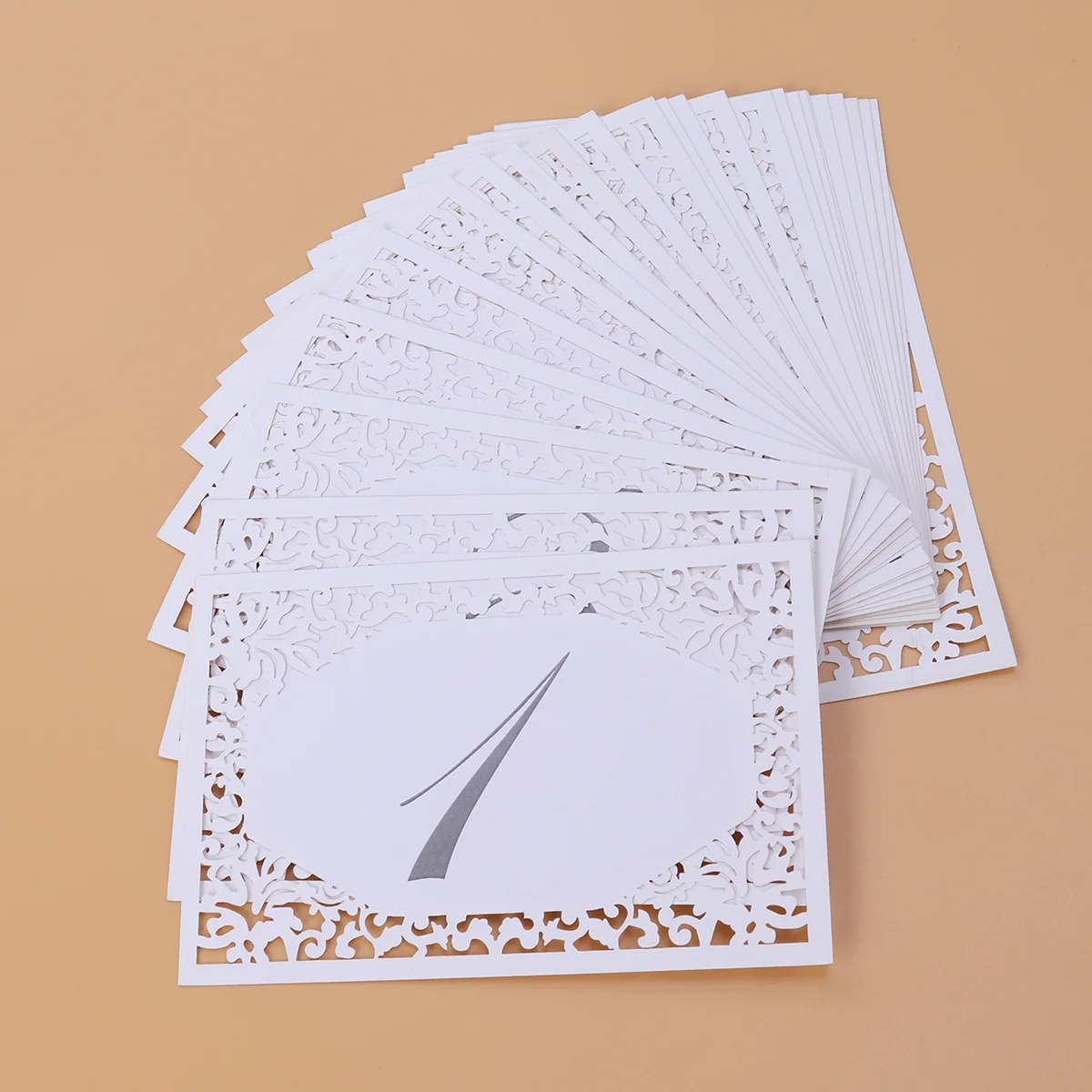 

25 1to25 Table Hollow Paper for Banquet Party Wedding