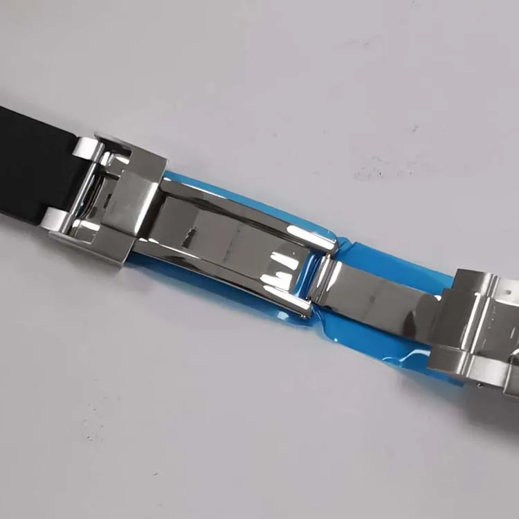 40mm SUB 316L Stainless Steel Case Sapphire Glass Silicone Strap Folding Clasp For NH35/36 Movement