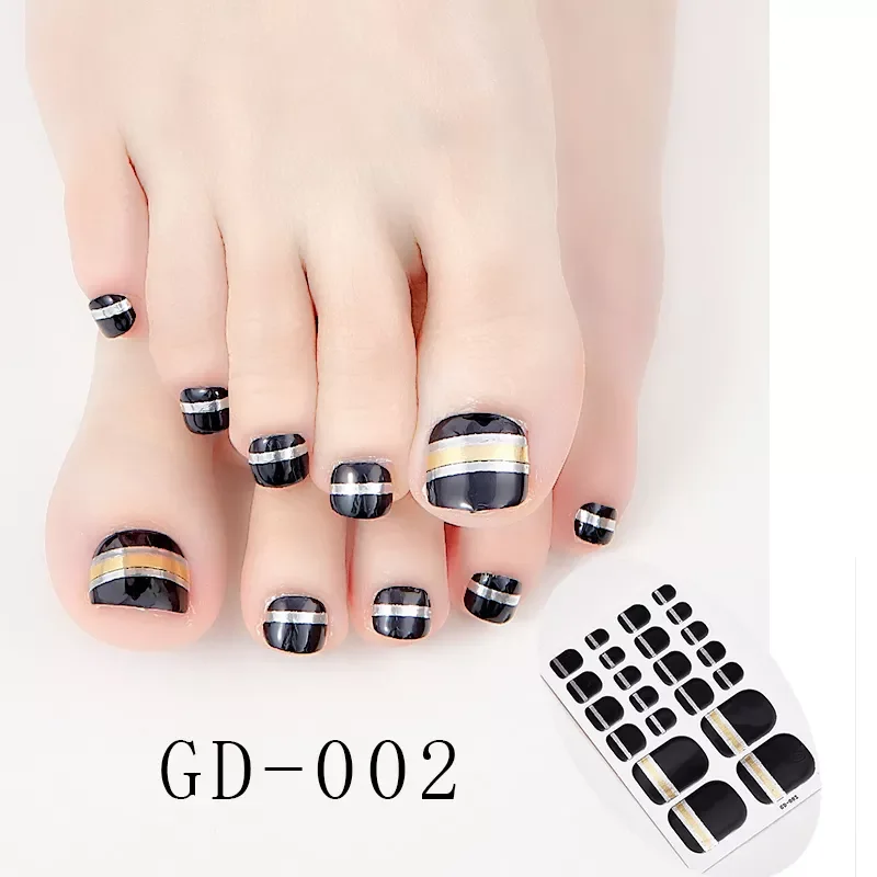 

Tips/Sheet Colorful Nail Stickers Shiny Adesivos Nail Strips Nailart Novidades Designer Nail Decals Nail Wraps DIY Shiny