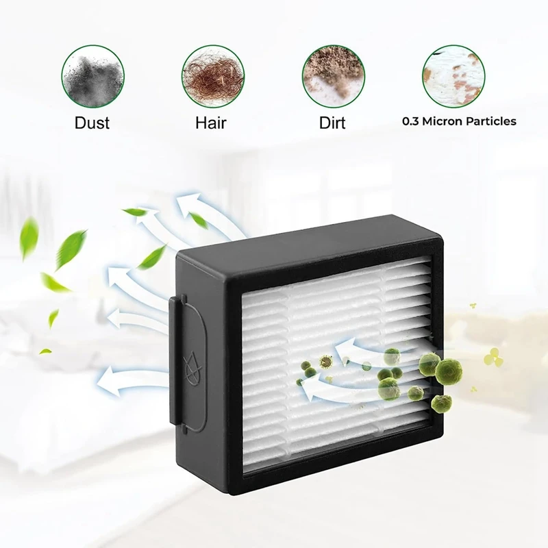 Комплект деталей для Irobot Roomba Combo I5 I5+ J5 J5+ двойные резиновые щетки с несколькими