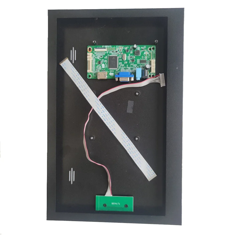 Плата контроллера EDP VGA совместимая с HDMI + корпус из металлического сплава