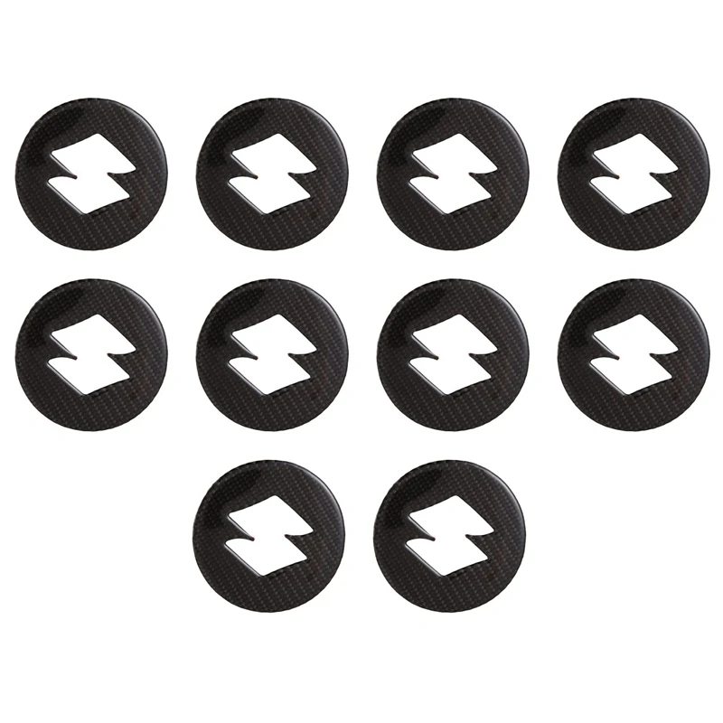 10X настоящая наклейка на руль из углеродного волокна для Suzuki Jimny 2019 2020