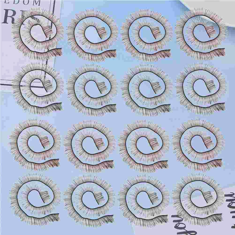 

Eyelashes Lashes Fake Makeup False Eyelash Roll Make Beauty Extensions Face Toy Supplies Natural 3D Baby Strips Decorative Bjd