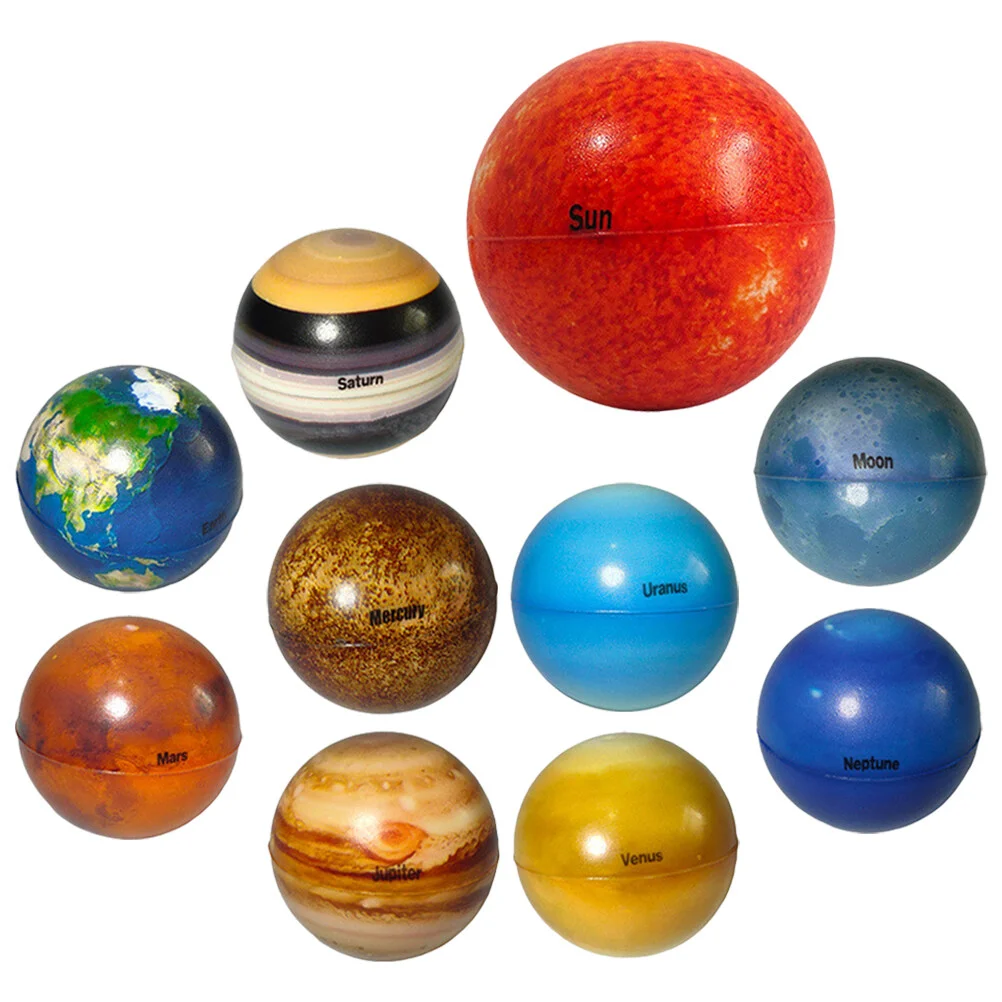 

10 шт., детский надувной мяч-антистресс