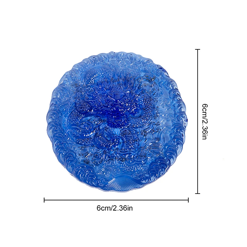 Хрустальная Фигурка Мантры King Dragon Mandalha Шестисимвол Счастья Bravery Ювелирные