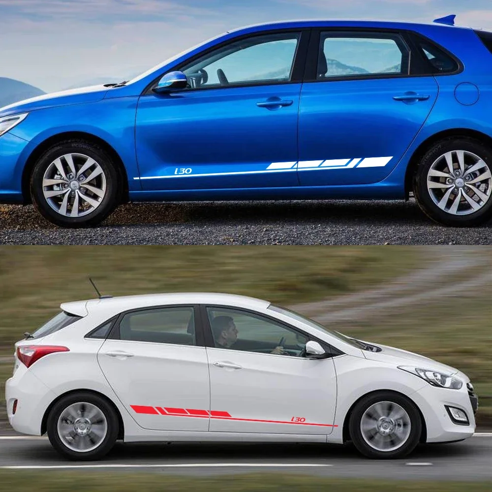 Hyundai I30 I30N GT N Line Спортивные Боковые Наклейки Для Дверей Автомобиля Автомобильная