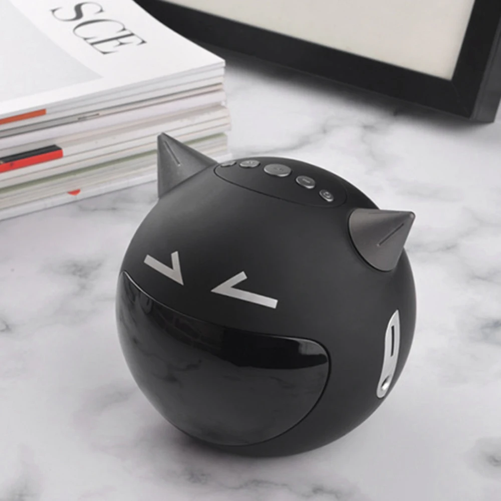 

Portable M8 Wireless Devil Bluetooth Speaker Led Screen Alarm Clock FM Radio Heavy Bass Karaoke Singing Function.