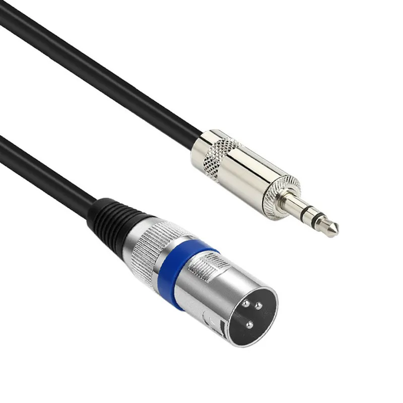 

ANPWOO XLR 3-pin 3.5mm Audio Cable Microphone Cable 3.5 Turns XLR Male/female Mixer Cable 3.5 Turns