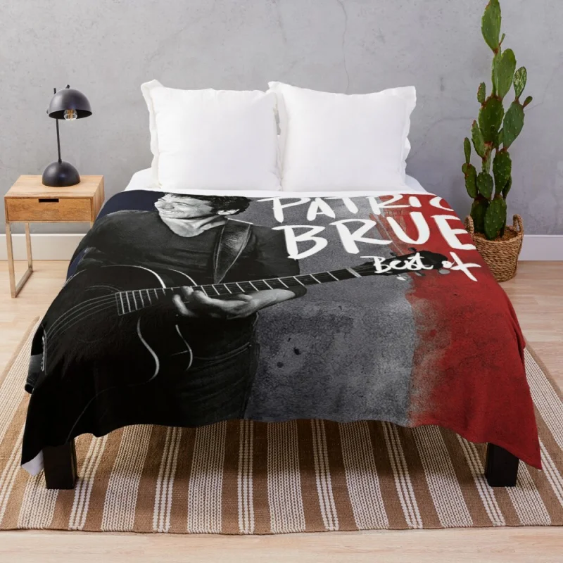 

limhas Pat Bruel Show Tour 2019 Throw Blanket plush blankets