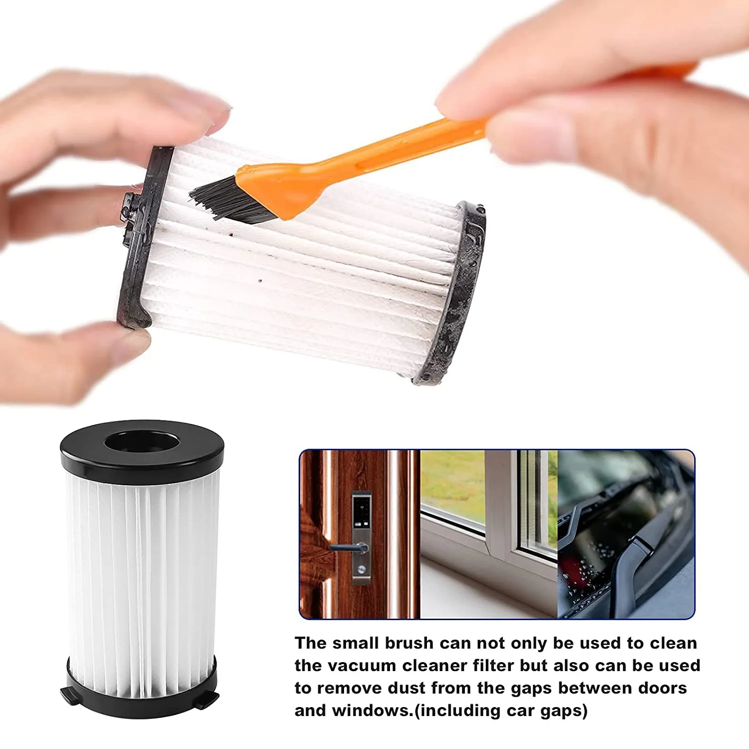 Сменные фильтры для пылесосов MOOSOO D600 и Ariete Handyforce RBT 2761 2759 В комплект входят 8