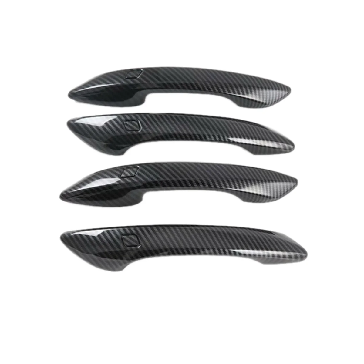 

Car ABS Carbon Fiber Outer Side Door Handle Cover Trim for 2020