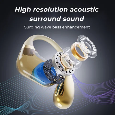 Bluetooth-наушники с микрофоном и поддержкой Bluetooth 5,4