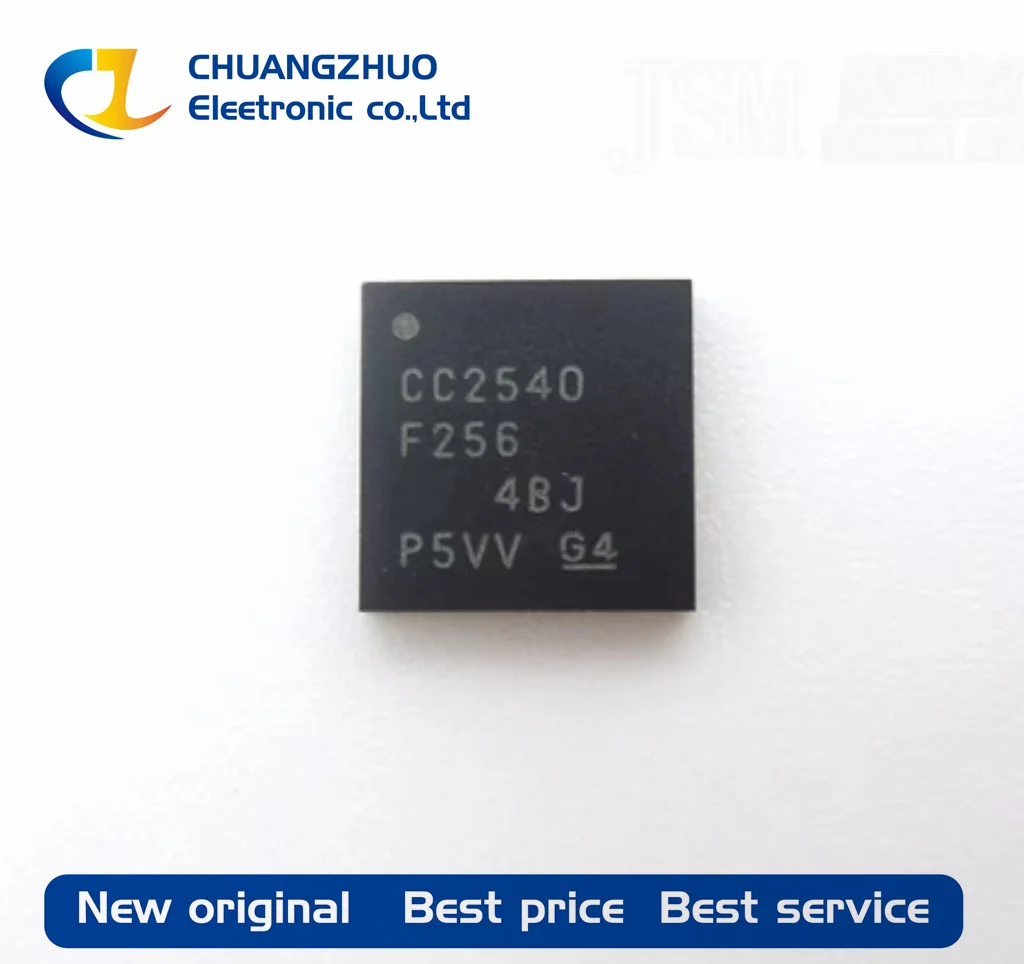 

1Pcs New original CC2540F256RHAR CC2540F256 1Mbps Bluetooth 2.4GHz SPI, USART, USB QFN-40-EP(6x6) RF Transceiver ICs