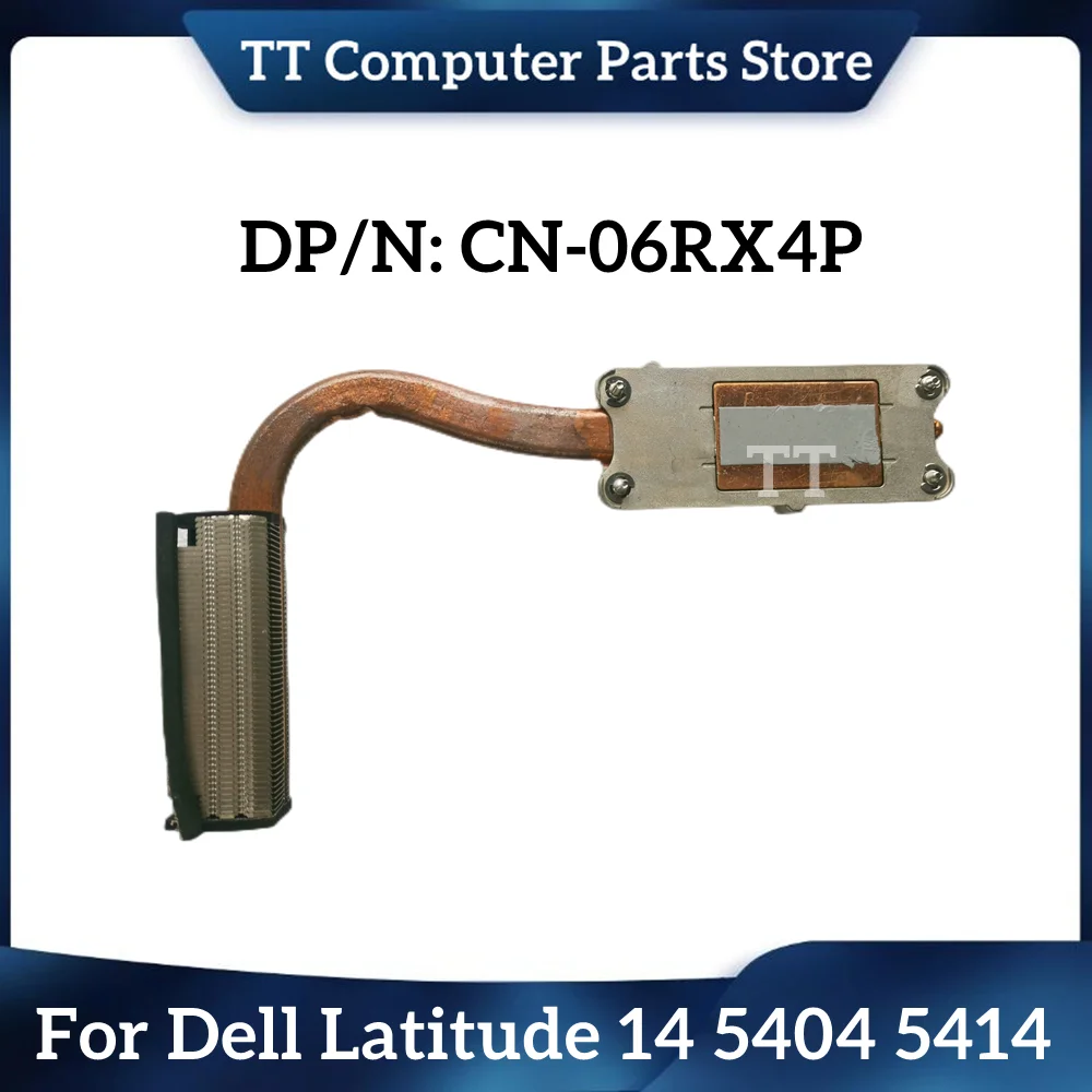 TT New Original For Dell Latitude 14 5404 5414 Laptop Radiator 6RX4P 06RX4P CN-06RX4P Heatsink Fast Ship