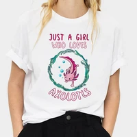 just a girl who loves axolotls graphic print t shirt women clothes 2022 harajuku kawaii tshirt femme summer fashion t shirt