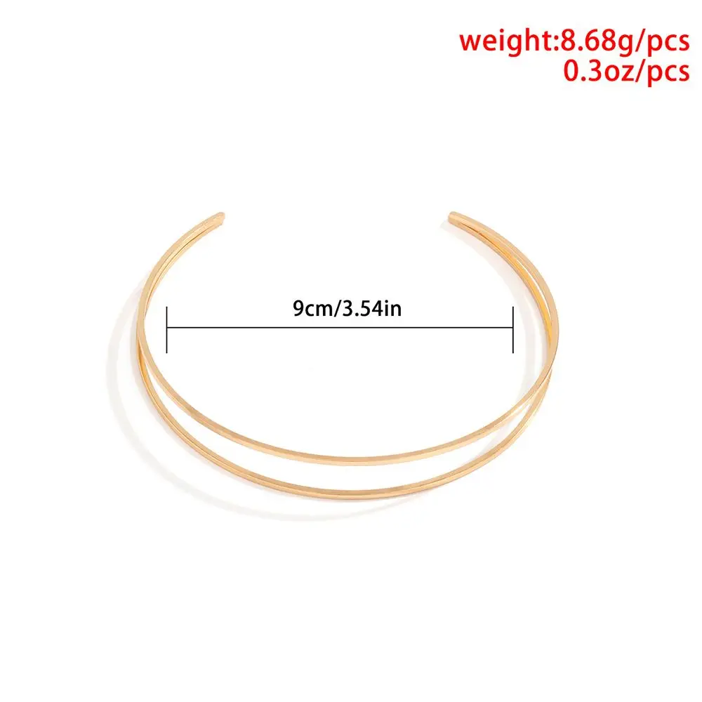 Punk Silver Gold Armlet Adjustable Upper Arm Cuff Minimalist Bangle Armband Bracelet | Bangles
