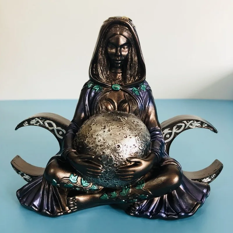 

Mother Earth Goddess Statue Millennial Gaia Statue Nemesis Figurine Garden Outdoor Resin Sculpture Decor Home Decoration Crafts