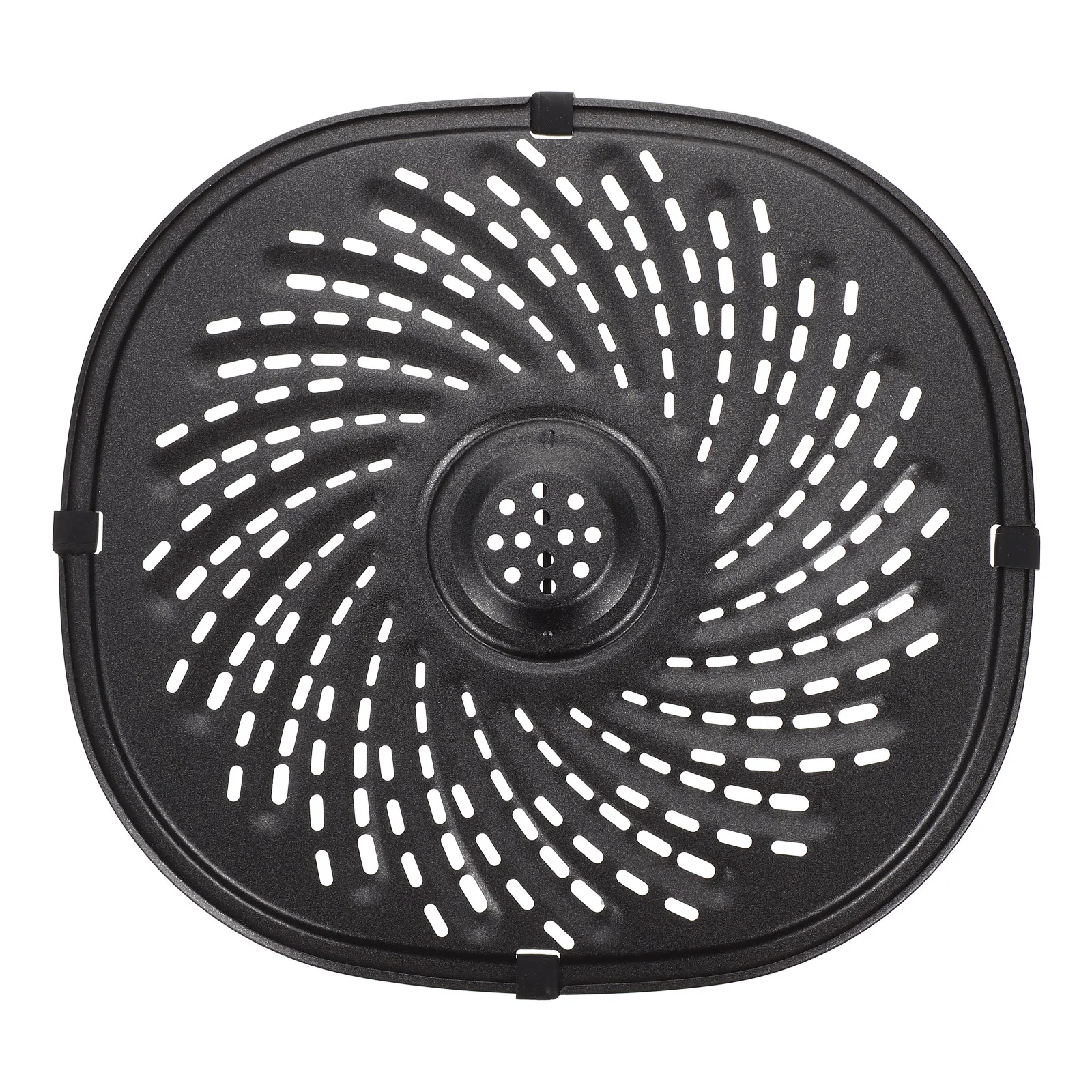 

Non-Stick Air Fryer Replacement Part Air Fryer Grill Tray for Home (Black)