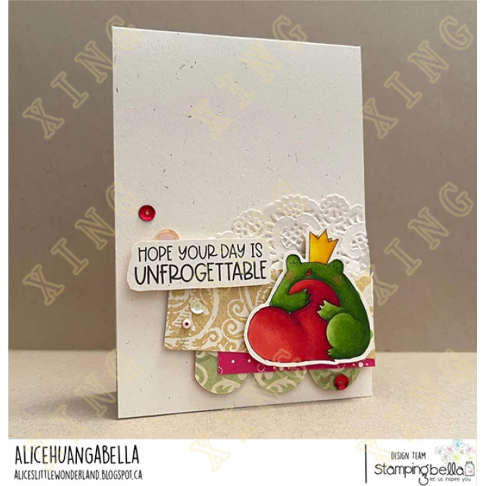 Прозрачные силиконовые штампы Froggy для рукоделия рельефное украшение Новое