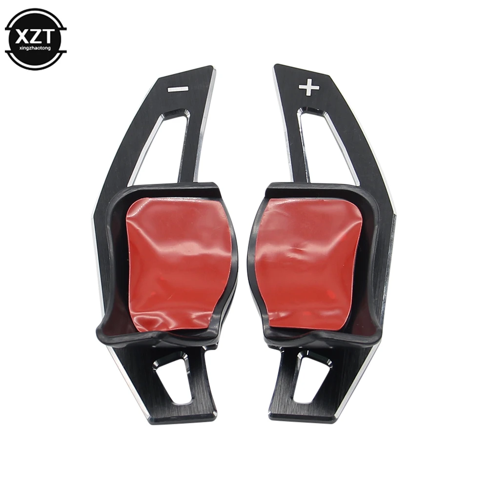 

For Volkswagen VW Tiguan Golf MK6 GTI Jetta MK5 Passat B6 CC Scirocco R36 R20 Steering Wheel Aluminum Shift Paddles Auto Styling