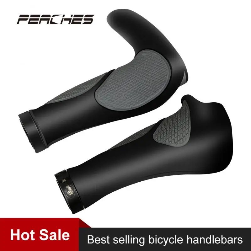 

Bicycle Grips TPR Rubber Integrated MTB Cycling Hand Rest Mountain Bike Handlebar Casing Sheath Shock Absorption Bike Grips New