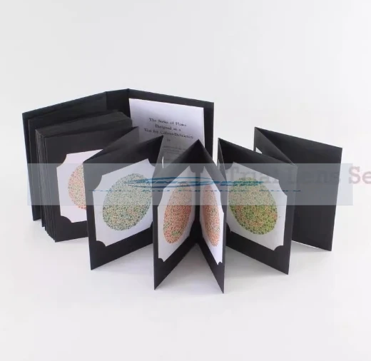 Посібник для проверки цветного слепого зрения Ishihara