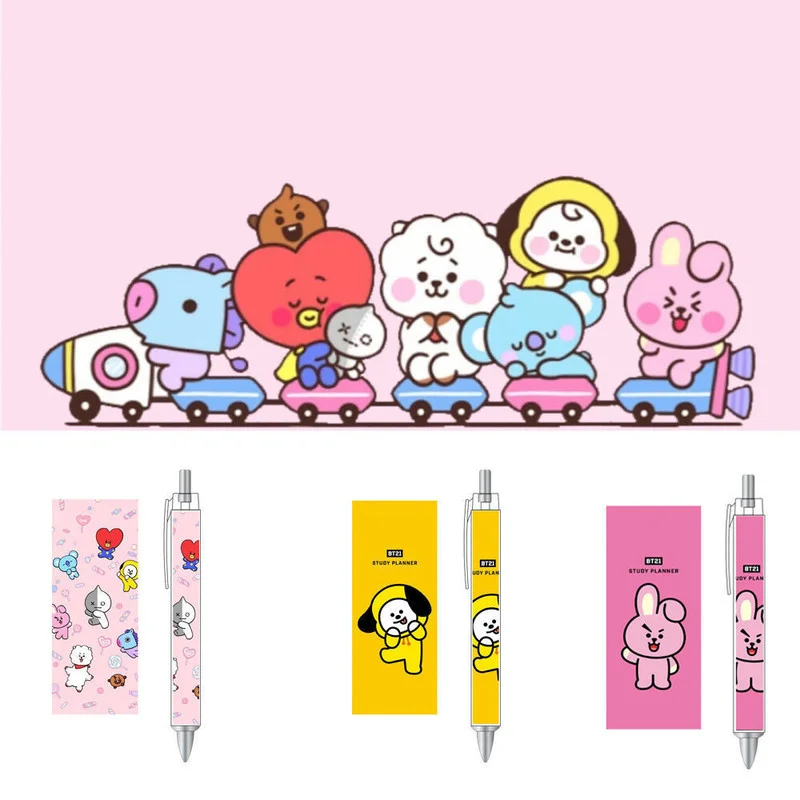 

Мультяшные механические карандаши TATA CHIMMY COOKY SHOOKY MANG Аниме фигурки карандаши для студентов принадлежности для письма школьные принадлежнос...