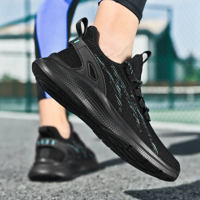 Men's Comfortable Breathable Casual Sneakers Adult Teenagers Outdoor Running Shoes Walking Shoes School Sports Shoes 39-45