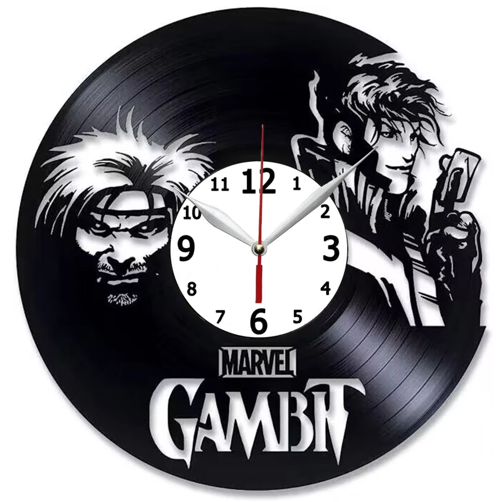 

Настенные часы с виниловой пластиной для кино Декор для спальни, гостиной, детской комнаты. Подарок для мальчиков или мужчин. Рождество, ден...