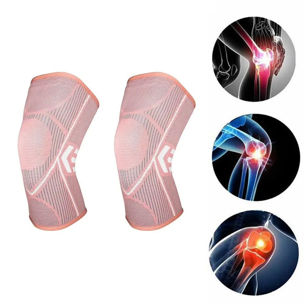 

1Pair Arthritis Sport Protection Joints Support Knee Brace Orthotics Strap Knee Pads