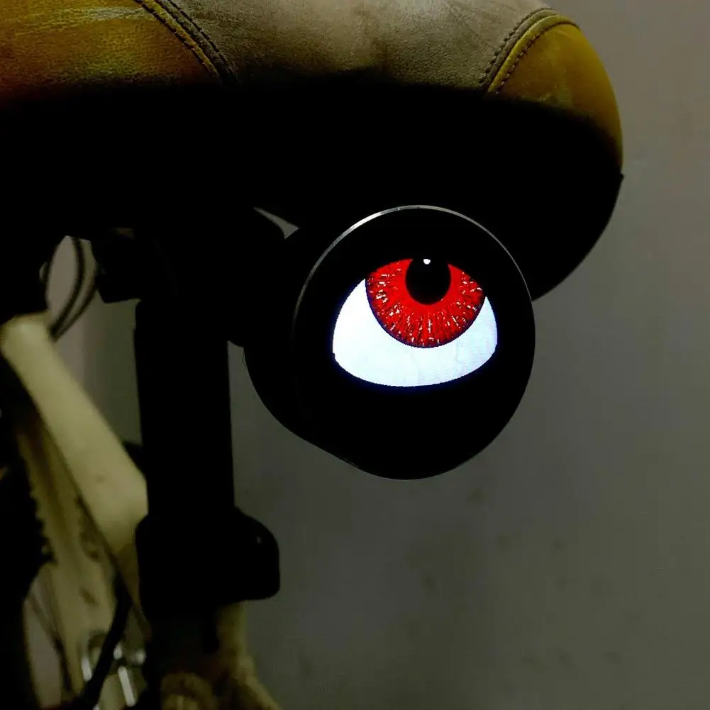 Фото Новинка 2025, декоративный светильник для мотоцикла Devil Eye, новые комплекты, модернизация фар, противоударный декор, аксессуары, водонепроницаемая сборка C4M8 №3