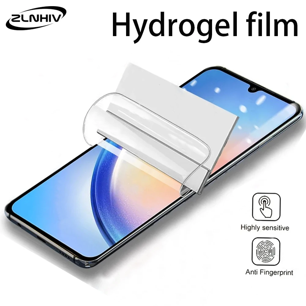 

ZLNHIV for samsung Galaxy A12 A13 A14 A04 A04E A34 A54 A53 A73 M13 M14 M52 M53 M54 M62 Hydrogel Film Not Glass screen protector
