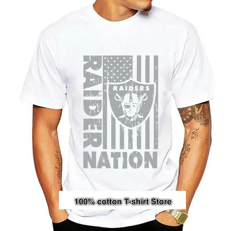 

Camiseta de True Head para hombre, camisa de Raider Nation, 3507