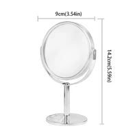 LED Makeup Mirror 3X Magnifying USB Charging Adjustable Bright Diffused Light Touch Screen Beauty Mirrors