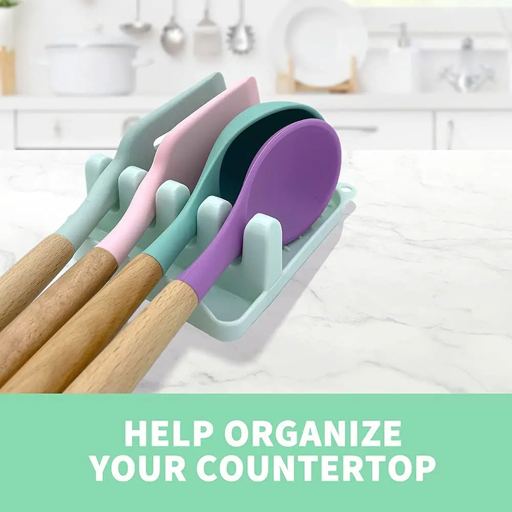 2 шт. Нескользящие термостойкие плоскогубцы для ложки |