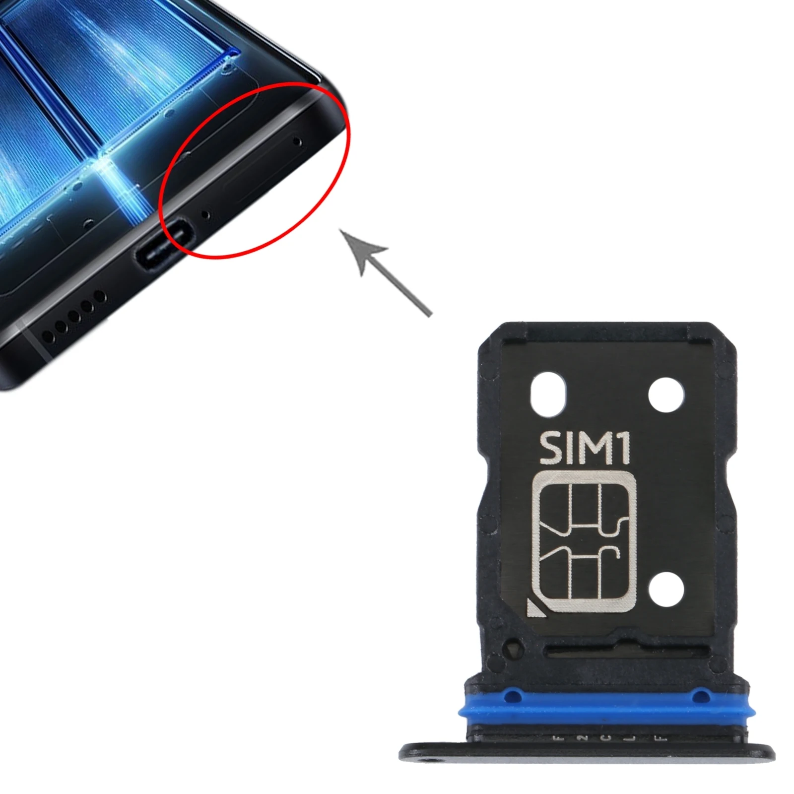 

Лоток для SIM-карты vivo X80 + лоток для SIM-карты