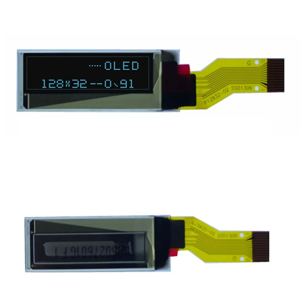 

0,91 дюймов OLED blue word 12pin 12832 точечный матричный экран Привод SSD1306 последовательный порт oled экран 0,91 дюйма