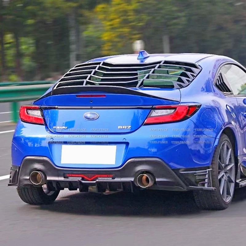 Новый дизайн 2022 для TOYOTA ZA86 GR86 Subaru BRZ спойлер заднее крыло багажника высокое