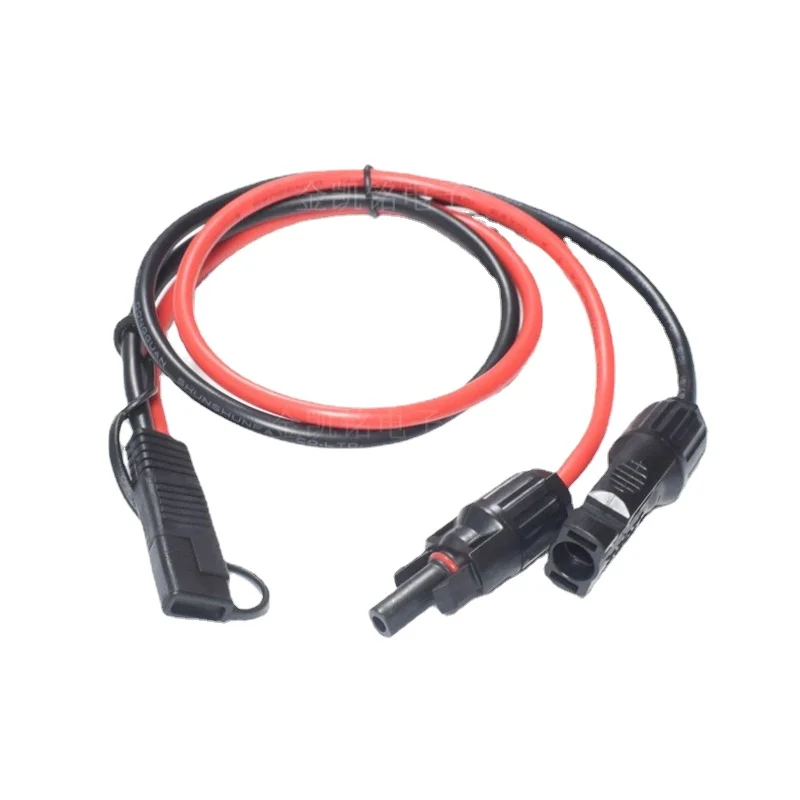

10AWG Thickened 5.3mm² Solar Inverter Aviation SAE To MC4 Plug Power Cable, 60cm