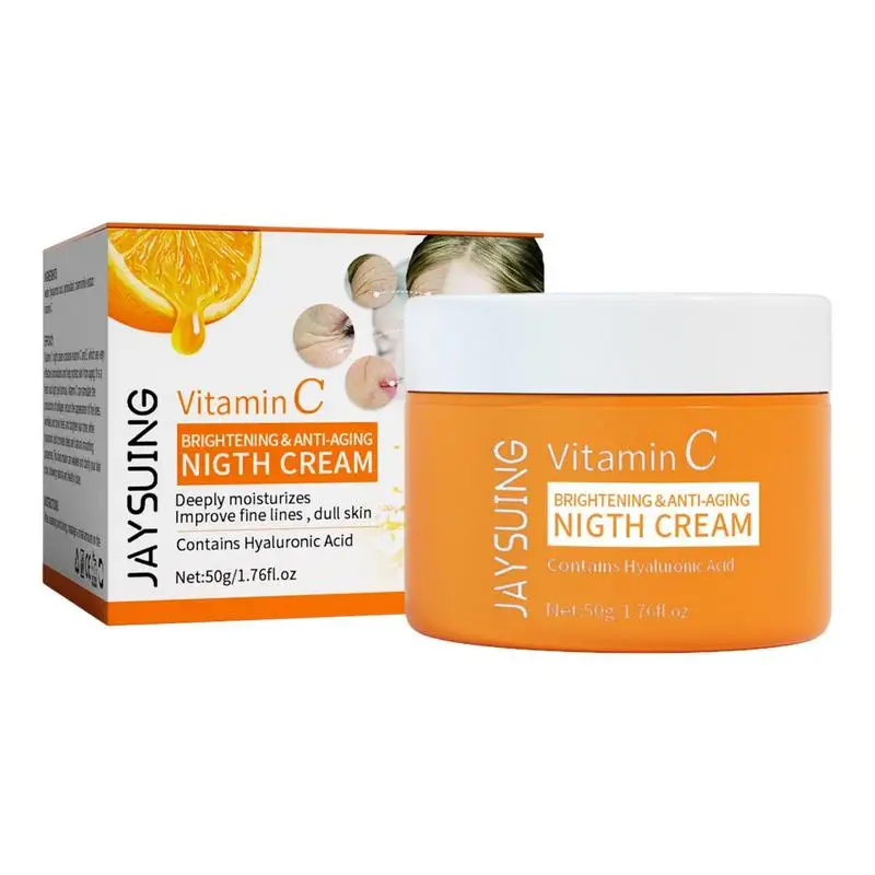 

Vitamin C Cream 1.76 Fl Oz Moisturizing Face Moisturizer Facial Skin Care Products Vitamin C Face Cream For Most Skin