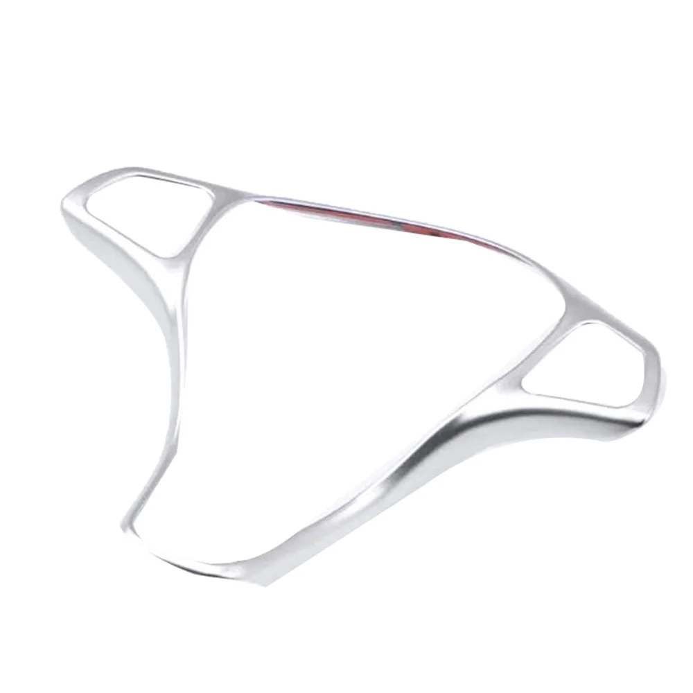 

Car Steering Wheel Button Frame Decoration Cover Sticlers Trim for Mercedes Benz C Class W205 E Class W213 GLC