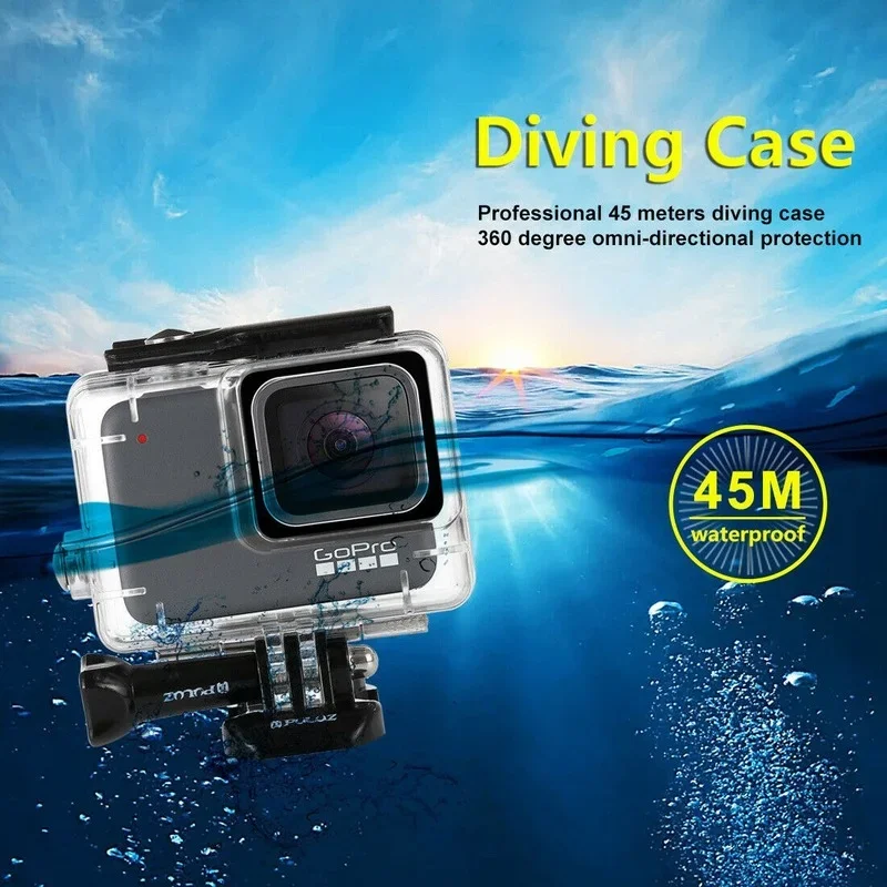 45 м водонепроницаемый корпус для дайвинга фотосессия GoPro HERO7 серебристый/HERO7