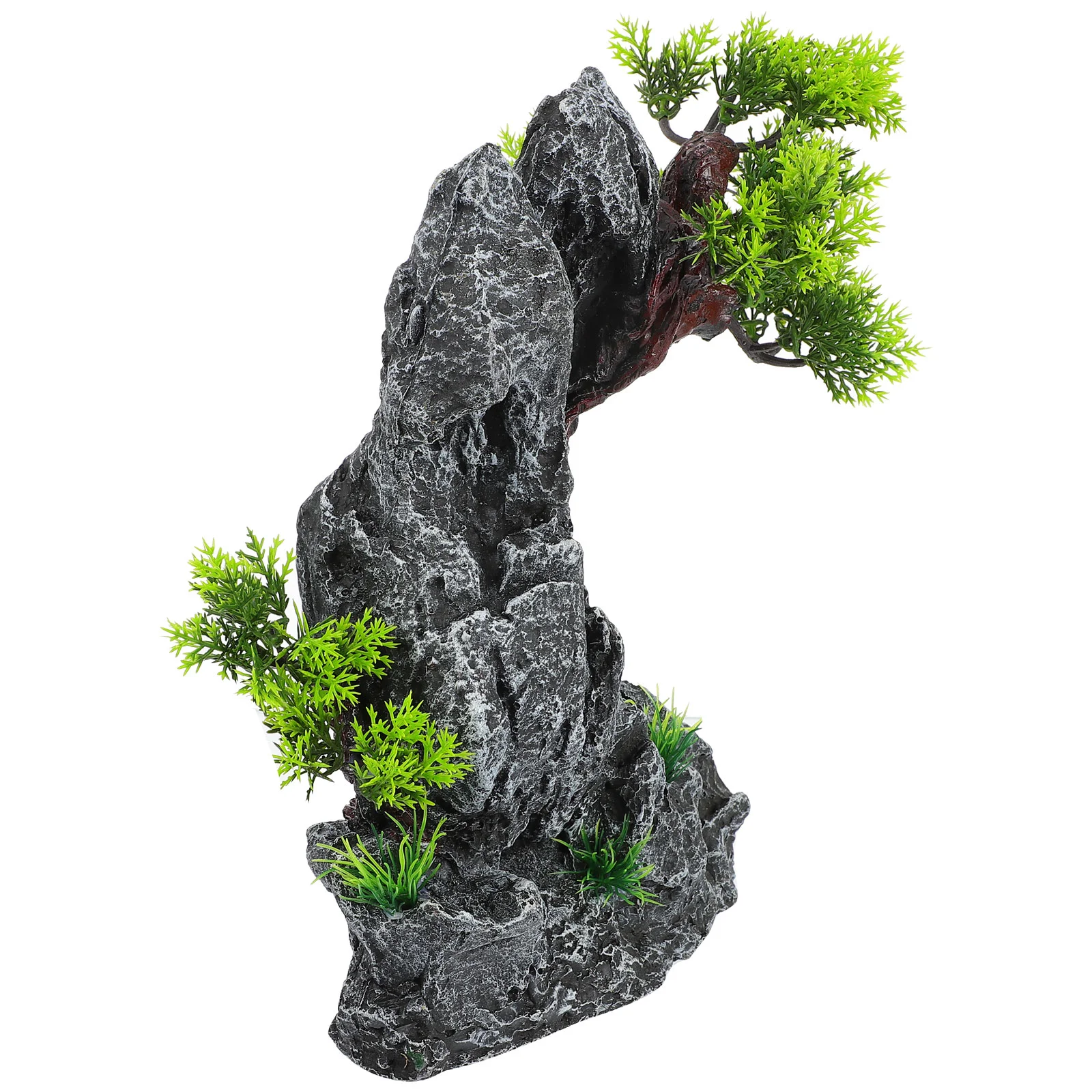 

1pc Traditional Rockery Decor Fish Tank Decoration Fish Tank Landscaping Stone