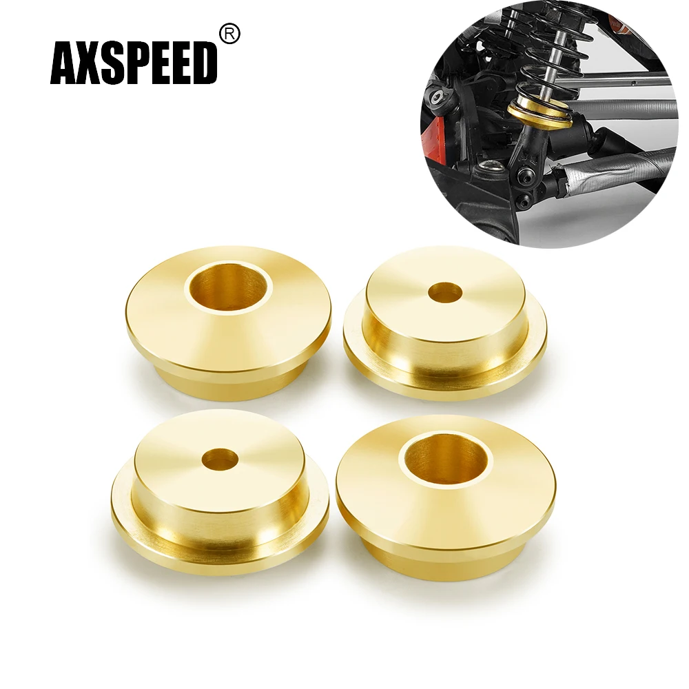 AXSPEED латунные пружинные фиксаторы противовесы чашки для осевого SCX6 AXI05000 Jeep JLU