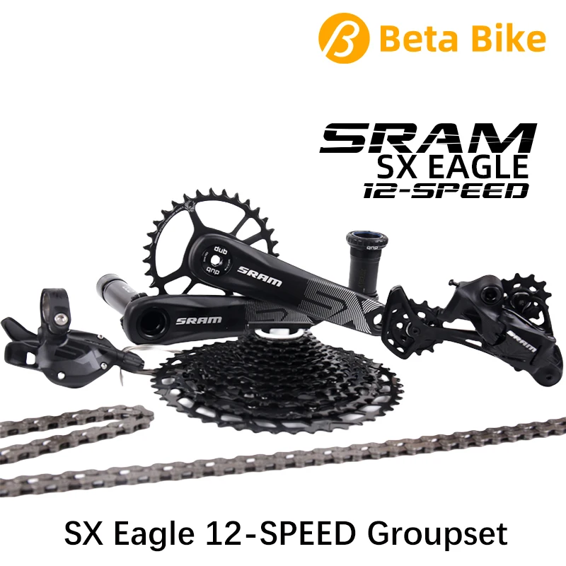 2021 SRAM SX EAGLE 1x12 12-Speed MTB Groupset Kit DUB Trigge