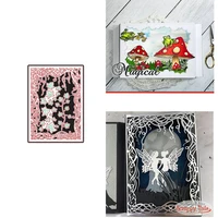 new branches and vines decoration metal cutting dies and stamp diy scrapbook manual paper card decorative embossing process mold