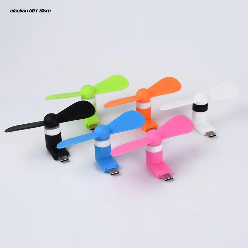

Creative Mini Portable Micro USB Fan 5v 1w Mobile Phone USB Gadget Fans Tester For Type-C Type C USB-C Cooling Hand Fan