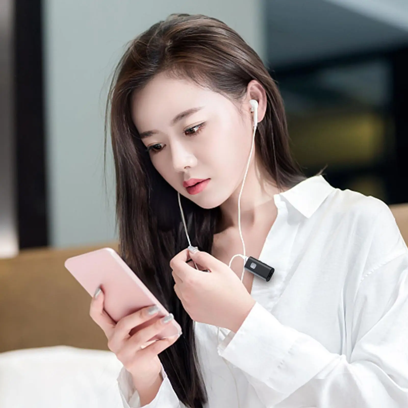 Адаптер ресивера совместимый с Bluetooth беспроводной аудиоадаптер 3 5 мм AV/AUX разъем